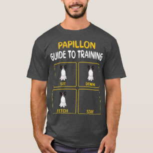 Camiseta Papillon Guide To Training Dog Obedience