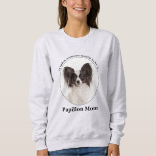 Camiseta Papillon Mãe Sweatshirt