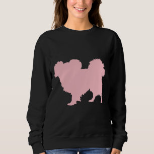 Camiseta Papillon Silhouette rosa