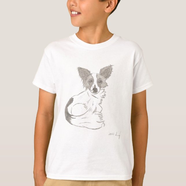 Camiseta Papillon Sketch Shirts (Frente)