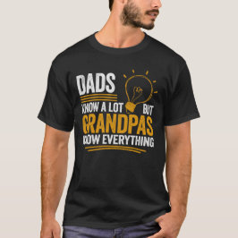Camiseta Papis Sabem Muito Avôs Sabem Tudo