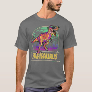 Camiseta Papisaurus T Rex Dinosaur Papi Saurus Match