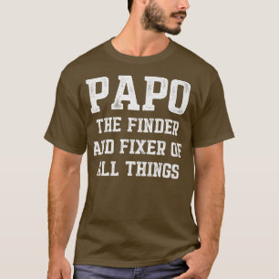 Camiseta Papo Vovô Por Que Dia de os pais Avô