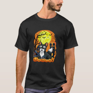 Camiseta Papoeira De Brinquedo Cão Terrier Com Pumpkin Engr