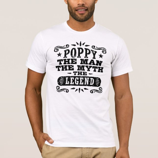 Camiseta Papoie O Homem A Lenda (Frente)