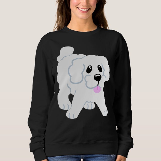 Camiseta Papoila Branca Simples Azul (Frente)