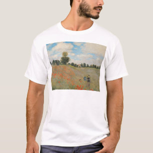 Camiseta Papoilas selvagens de Claude Monet , perto de