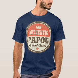 Camiseta Papou Avô T Dia de os pais Tee Gift 