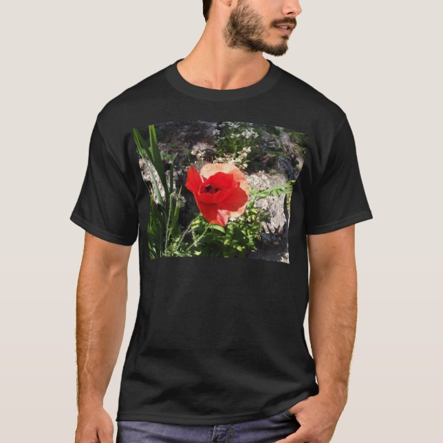 Camiseta Papoula Vermelha (Frente)