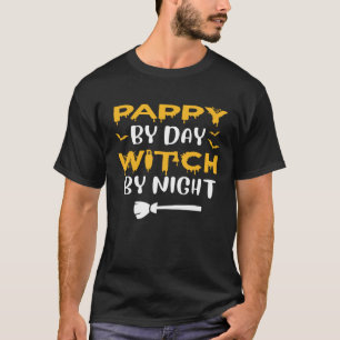 Camiseta Pappy By Day Bruxa By Night Halloween Costume