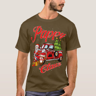 Camiseta Pappy Claus Papai noel Natal Engraçado Presente In