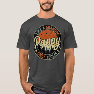 Camiseta Pappy Como Um Vovô Apenas O Retro Vintage Mais Fri