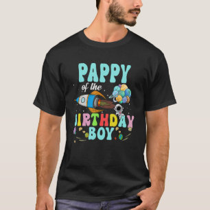 Camiseta Pappy Da Festa Espacial Astronauta Birthday
