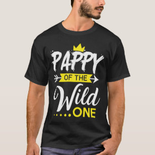 Camiseta Pappy de um primeiro aniversario Selvagem
