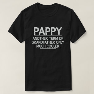 Camiseta "Pappy Definition Engraçado" Significa Legal "Av