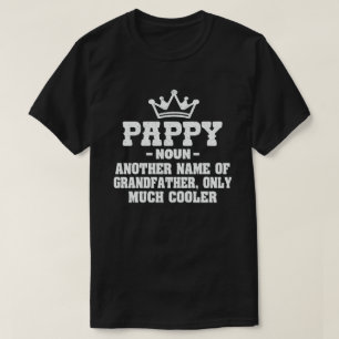 Camiseta "Pappy Definition Engraçado" Significa Legal "Av