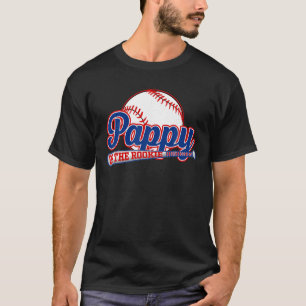 Camiseta Pappy Do Rookie Do Ano De primeiro aniversario Bas