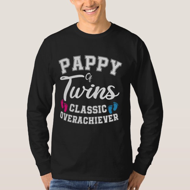 Camiseta Pappy Pai De Gêmeos Clássicos Dos Pais Da (Frente)
