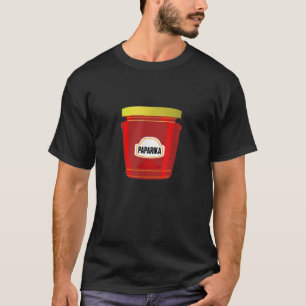 Camiseta Paprika Spice Costume Halloween Grupo de Combinaçã