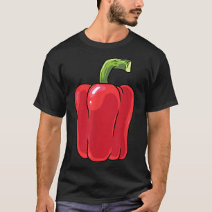 Camiseta Paprika Vegetables Cozinhar Vegan Hobby Chef Kitch