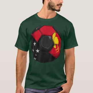 Camiseta Papua New Guinea Soccer Papua New Guinea Flag Boys