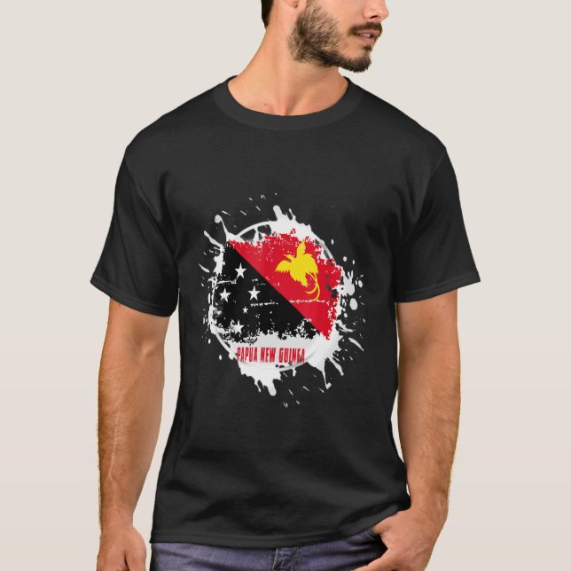 Camiseta Papua New Guinea Splash (Frente)