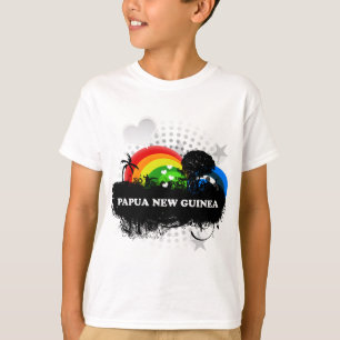 Camiseta Papuá-Nova Guiné frutado bonito