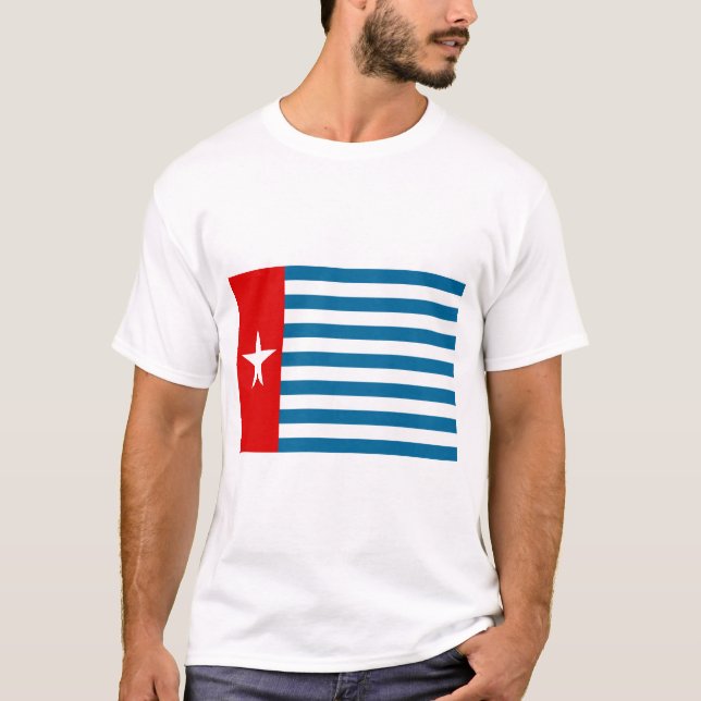 Camiseta Papua ocidental, Indonésia (Frente)