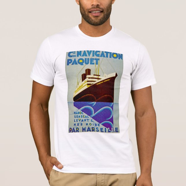 Camiseta Paqueta de navegação (Frente)