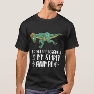 Camiseta Paquicefalossauro é o meu espírito animal