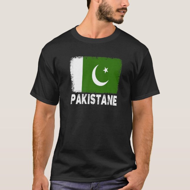 Camiseta Paquistanês de apoio às Pessoas paquistanesas (Frente)