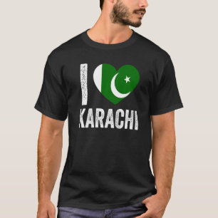 Camiseta Paquistanês Patriótico Bandeira do Paquistão Eu Am