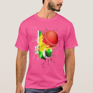 Camiseta Paquistão Cricket Pakistani 2019 National Fans Jer