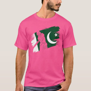 Camiseta Paquistão Flag Pakistan Cricket Fan Player Treinad