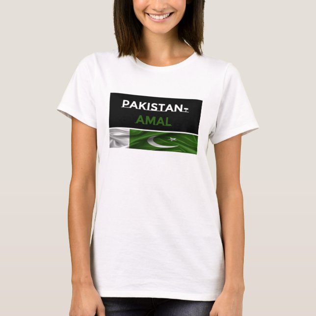 Camiseta Paquistão-Mulheres Amais (Frente)