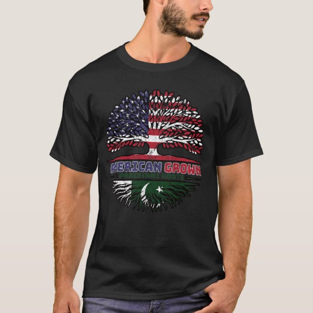 Camiseta Paquistão Paquistão Estados Unidos da América do P (Frente)
