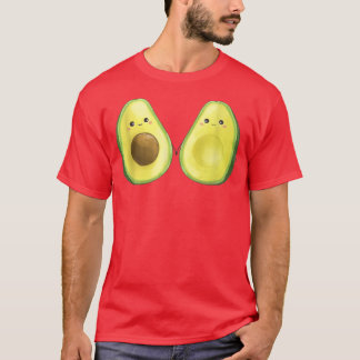 Camiseta Par Bonito Avocado Casal grávida Valente