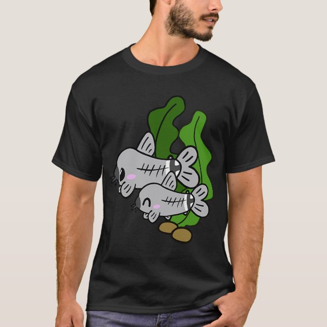 Camiseta Par de Corydoras hastatus fofos (Frente)