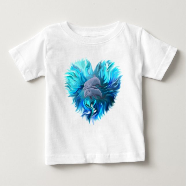 Camiseta Par de golfinhos (Frente)