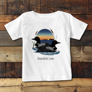 Camiseta Par de Mergulhões do Lago Butterfield