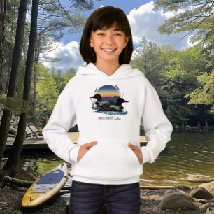 Camiseta Par de mergulhões do lago Butterfield