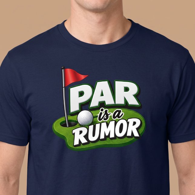 Camiseta Par é um Boato de Golfe (Criador carregado)