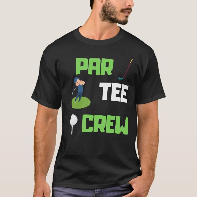 Camiseta Par Tee Crew Golf Lover (Frente)