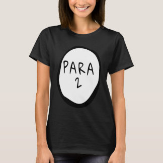 Camiseta Para 2 Paraprofissional de Fantasias Auxiliar de P