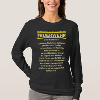 Camiseta para a Brigada de Bombeiros