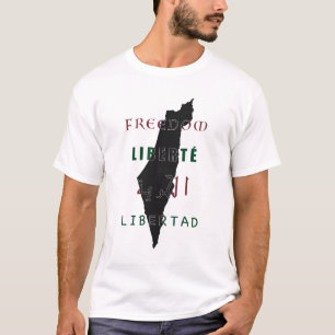 Camiseta para a liberdade