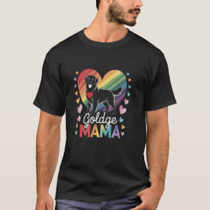 Camiseta Para a Mamãe do Golden Retriever - Amantes do Gold