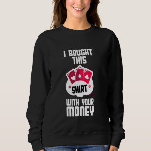 Camiseta Para A Mesa De Poker Eu Irei Tudo Em Mentir Cartão