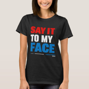 Camiseta Para A Minha Cara, Kamala Harris, Eleição Presiden