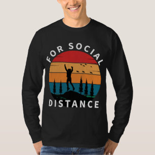 CAMISETA PARA A NATUREZA DA DISTÂNCIA SOCIAL